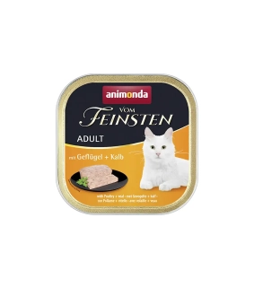 Animonda Vom Feinsten cat CLASSIC hydina a teľacie bal. 16 x 100 g